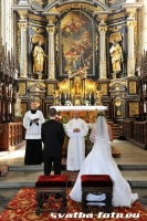 Svatební foto Kutná Hora - kostel sv. Jakuba